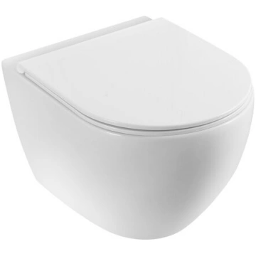 Sienas WC pods Vento Hugge Rimless ar Duroplast So