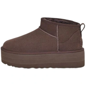 UGG Classic Ultra Mini Platform zābaki Burnt Cedar