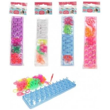 LOOM BANDS rotu veidošanas komplekts - 300 gab
