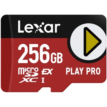 Lexar PLAY PRO - flash memory card - 256 GB - micr