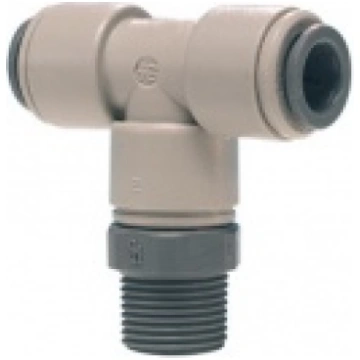 John Guest Swivel Branch Tee – BSPT Thread 3/8" / 