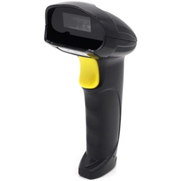 Qoltec 50853 Laser barcode scanner 1D | 2D | Black
