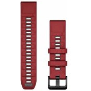 Garmin 22mm QuickFit Silicone Strap Marsala/ Graph