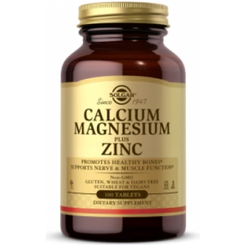 Calcium Magnesium plus Zinc Solgar 100 tab