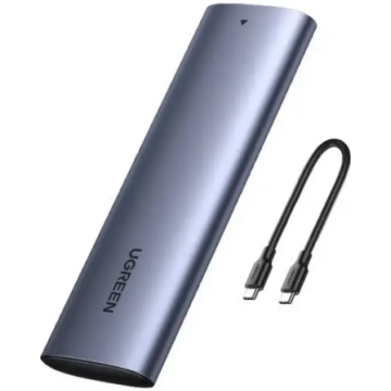 Ugreen M.2 NVMe SSD korpuss 10Gbps ar 0.5m USB-C k