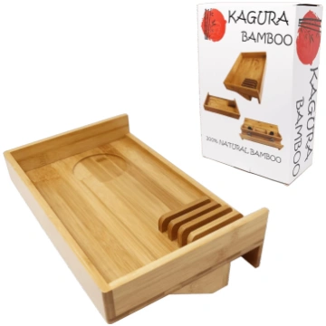 Plaukts gultas malai Kagura Bamboo