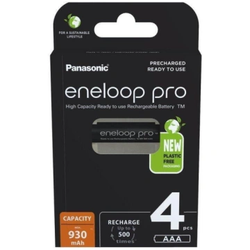 Uzlādējamas baterijas PANASONIC ENELOOP PRO AAA 93