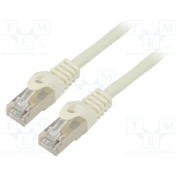 Patch cord; F/UTP; Cat 6; RJ45 plug,both sides; st