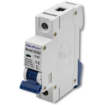 Qoltec Overcurrent Circuit Breaker C40 | Fuse | AC