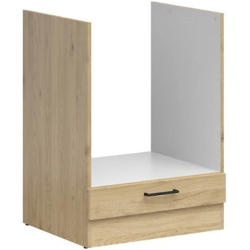 Virtuves skapītis Junona Line, brūns Black Red Whi