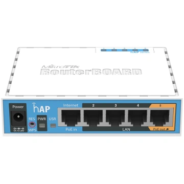 Mikrotik hAP White Power over Ethernet (PoE)