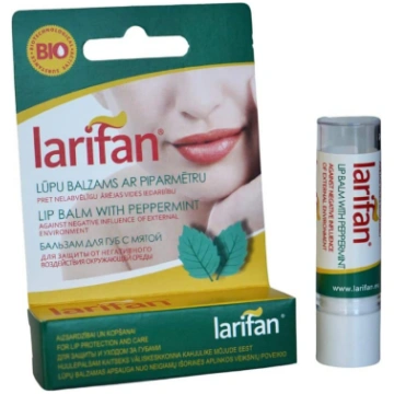 Lūpu balzams ar piparmētru Larifan