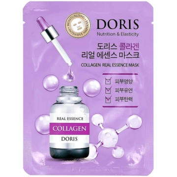DORIS Collagen Auduma sejas maska, 25 ml