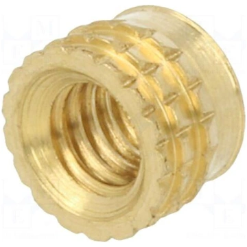 Threaded insert | brass | M3,5 | BN 37885 | L: 4.1