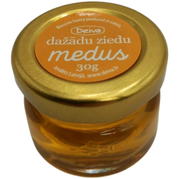Dažādu ziedu medus, 30g Deiva