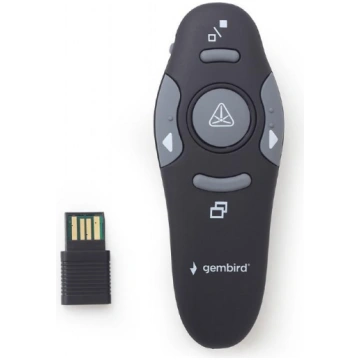 Gembird Wireless presenter with laser pointer | WP
