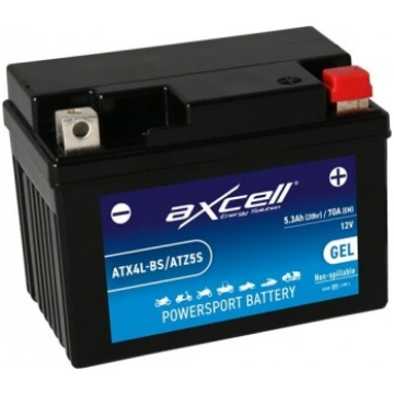 AXCELL GEL 5Ah 70A -/+ 12V 113x70x85mm