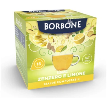 Caffè Borbone 18 Cialde ESE Tisana Zenzero e Limon