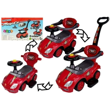Skrejmašīna - staigulis 3in1 Red LEAN CARS