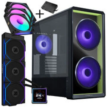 Lian Li LANCOOL 217 INF PC-Gehause Bundle + HydroS