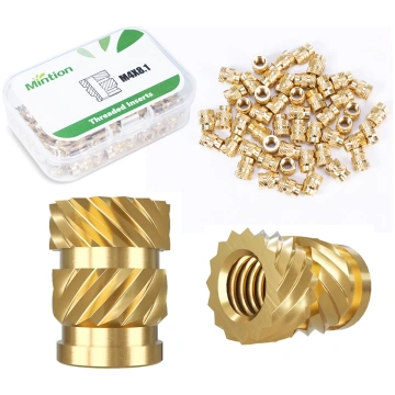 Mintion M4 x 8.1mm x 6.3mm Threaded Insert Set - 5