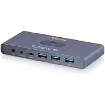 Digitus KVM SWITCH 2X1 HDMI 4K 60HZ 3X USB3.0 1X U
