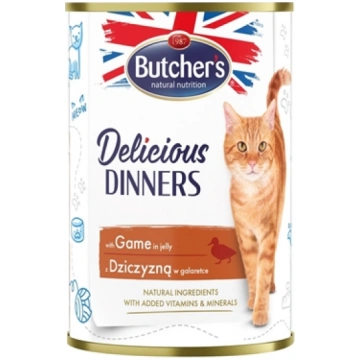 BUTCHER"S Delicious Dinners Pieces with venison in
