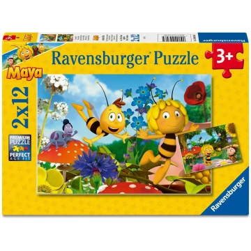 RAVENSBURGER PUZZLE puzle Bite Maja, 2x12 gab., 12