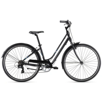 Pilsētas velosipēds Liv Flourish 3 28", melns – M,