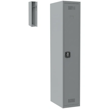 1 vietīga metāla garderobe