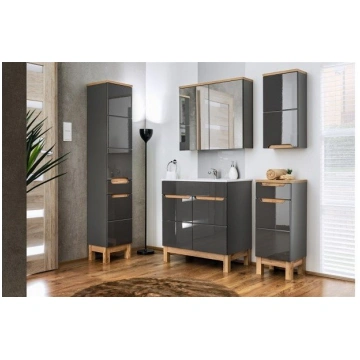BALI GRAFIT 80 VANNAS KOMPLEKTS COMAD MEBLE