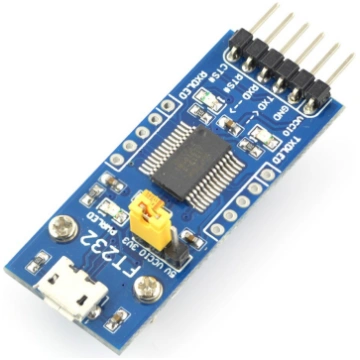 Converter USB-UART FTDI FT232RL, microUSB port, Wa