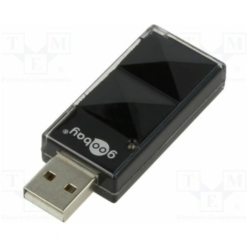 Card reader: memory; USB A plug; USB 2.0; black; 4