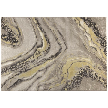 Carpet Solar 200x290 Grey/Ochre Zuiver, White Labe