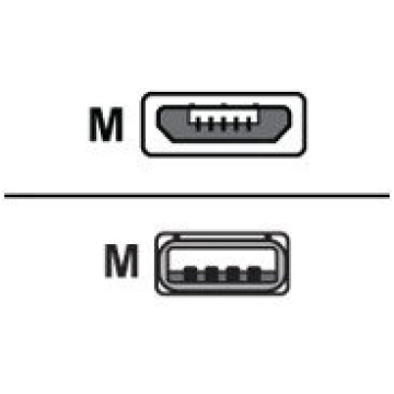 Sharkoon USB 2.0 A-B Micro black 2m ( 404495101549