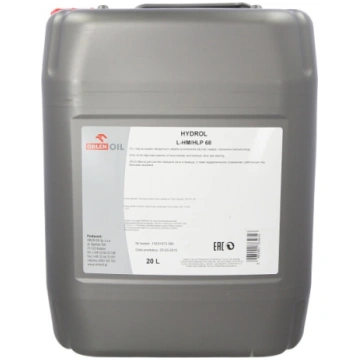 HYDROL L-HM/HLP 68 20L ORLEN