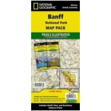 Banff National Park [Map Pack Bundle] National Geo