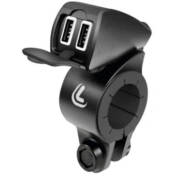 Lampa 38828 USB-Fix Trek Dual USB lādētājs ūdensiz