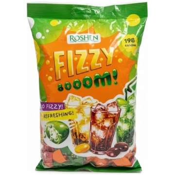 Roshen Fizzy Boom karameles ar sauso pildījumu 1 k