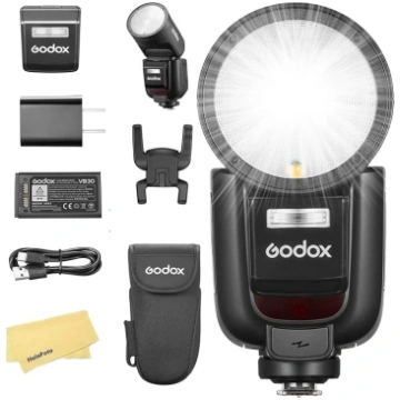 Godox V1 Pro S V1Pro S apaļā kameras zibspuldze So