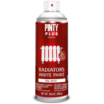Balta radiatora krāsa 400ml RAL 9010 PintyPlus
