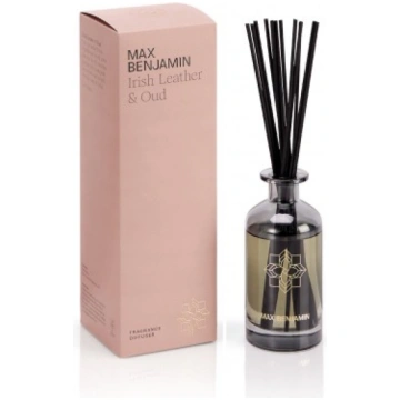Irish Leather and Oud Luxury Diffuser - Max Benjam