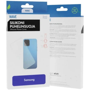 Vāks Samsung Galaxy A14 5G Caurspīdīgs Wave WAVE-S