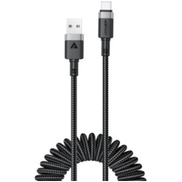 Acefast C14-04 USB-A - USB-C Cable Spring 480Mb|s 
