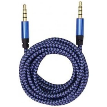 Kabelis Sbox AUX Cable 3.5mm to 3.5mm fruity blue 