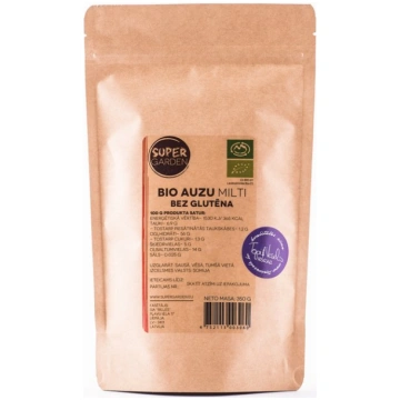 Supergarden, bezglutēna auzu milti, BIO, 350g