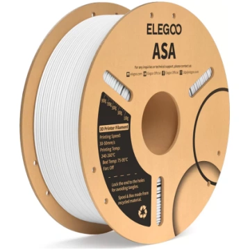 Elegoo ASA Filament 1.75mm Balta 1KG