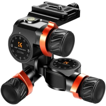 3-way Tripod Head K&F Concept KF31.047