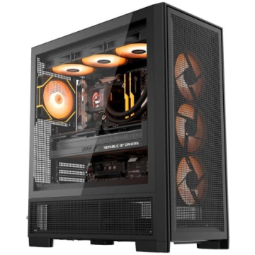 DarkFlash AIRNOVA computer case (black) + 3 fans A