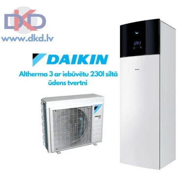 Daikin Altherma 4 kW EHVX04S23E6V / ERGA04EV ar pa